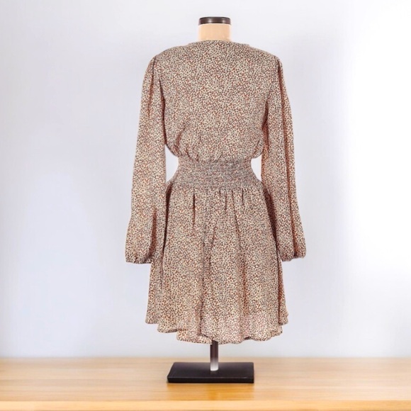 Shein Leopard Print BoHo Dress | SIZE M - Picture 2 of 6